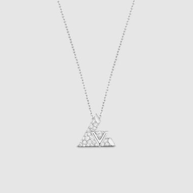 Louis Vuitton Women LV Volt One Pendant in White Gold