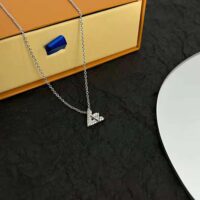 Louis Vuitton Women LV Volt One Pendant in White Gold (1)