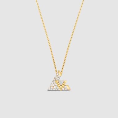 Louis Vuitton Women LV Volt One Pendant in Yellow Gold