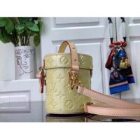 Louis Vuitton LV Women Astor Chic Yellow Monogram Vernis Embossed Cowhide Leather (12)