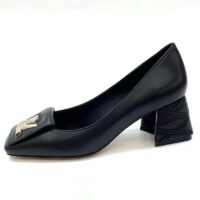 Louis Vuitton Women LV Shake Pump Black Calf Leather 5.5 CM Heel (4)