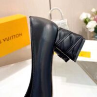 Louis Vuitton Women LV Shake Pump Black Calf Leather 5.5 CM Heel (4)