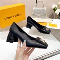 Louis Vuitton Women LV Shake Pump Black Calf Leather 5.5 CM Heel (4)