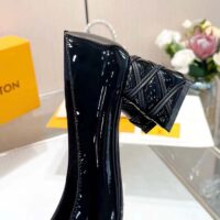 Louis Vuitton Women LV Shake Pump Black Patent Calf Leather (7)