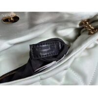 Saint Laurent YSL Women Puffer Small Nappa Leather White Lambskin (9)