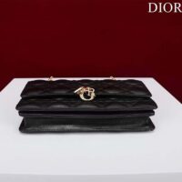 Dior Women CD My Dior Mini Bag Black Cannage Lambskin (10)