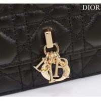 Dior Women CD My Dior Mini Bag Black Cannage Lambskin (10)