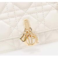 Dior Women CD My Dior Mini Bag Latte Cannage Lambskin (6)