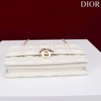 Dior Women CD My Dior Mini Bag Latte Cannage Lambskin (6)