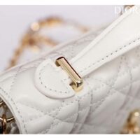 Dior Women CD My Dior Mini Bag Latte Cannage Lambskin (6)