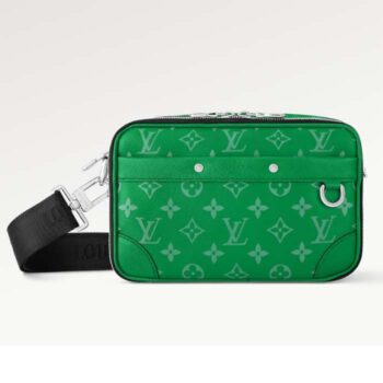 Louis Vuitton LV Unisex Alpha Messenger Cactus Green Monogram Coated Canvas M31014