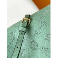 Louis Vuitton LV Women Flight Mode Bella Mineral Blue Perforated Mahina Calfskin M25147 (8)