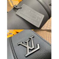 Louis Vuitton Unisex City Keepall Bag Black Aerogram Grained Calf Leather Cowhide M59255 (10)