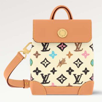 Louis Vuitton Unisex LV Nano Steamer Vanilla Monogram Craggy Coated Canvas M83429