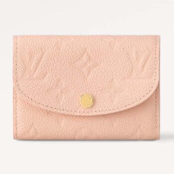 Louis Vuitton Unisex LV Rosalie Coin Purse Chamallow Pink Monogram Coated Canvas M82928