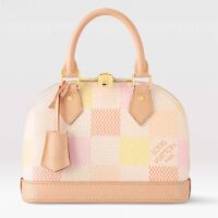 Louis Vuitton Women LV Alma BB Peach Damier Giant Coated Canvas N40516