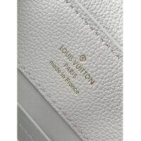 Louis Vuitton Women LV Capucines East-West Mini Optic White Calfskin M23956 (6)