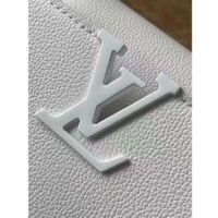 Louis Vuitton Women LV Capucines East-West Mini Optic White Calfskin M23956 (6)