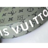 Louis Vuitton Women LV Moon Crossbody Khaki Green Vermillion Red Monogram Canvas M23838 (5)