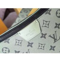 Louis Vuitton Women LV Moon Crossbody Khaki Green Vermillion Red Monogram Canvas M23838 (5)