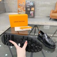 Louis Vuitton LV Unisex Major Loafer Black Damier Glazed Calf Leather Micro 1AC5WE (10)
