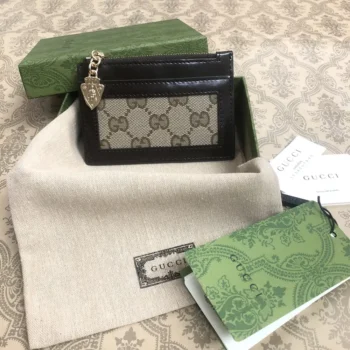 Gucci Unisex GG Card Case Wallet 790033FADHW9742