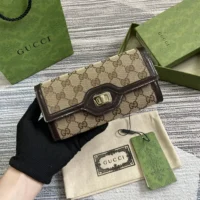 Gucci Unisex Gucci Luce Continental Wallet 790034FADHW9742 (1)