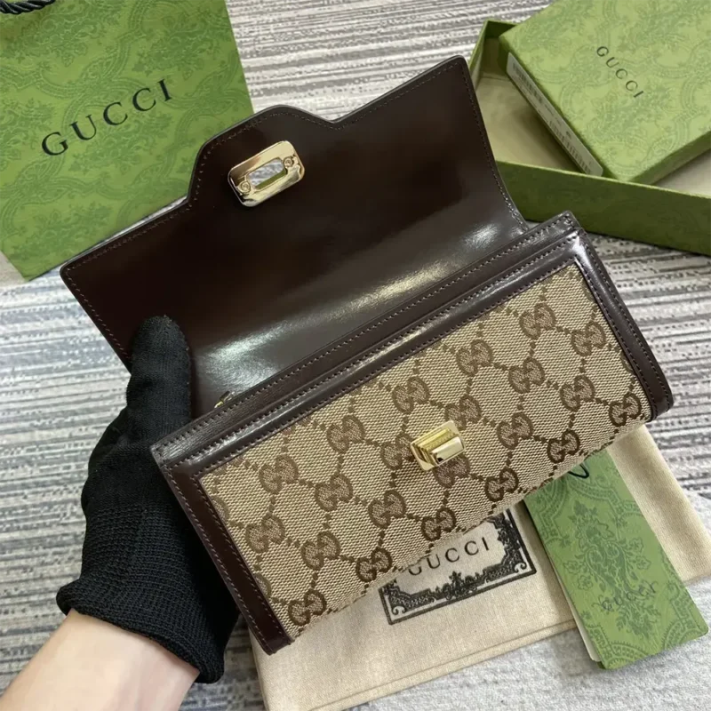 Gucci Unisex Gucci Luce Continental Wallet 790034FADHW9742