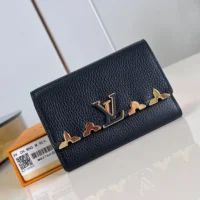 Louis Vuitton LV Unisex Capucines Compact Wallet M82764 (1)