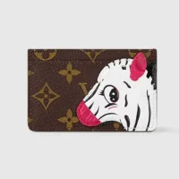 Louis Vuitton LV Unisex Card Holder Monogram Coated Canvas M11448 (1)