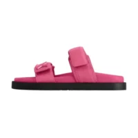 Louis Vuitton LV Unisex LV Sunset Flat Comfort Sandal-Pink 1AD1KV