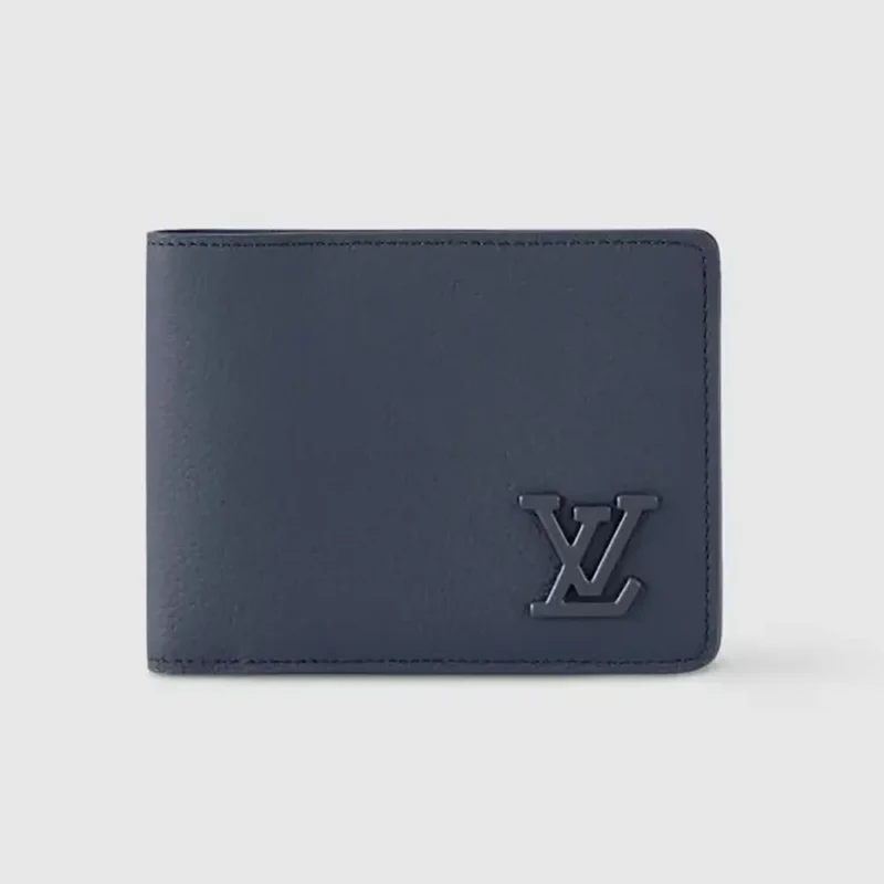 Louis Vuitton LV Unisex Multiple Wallet in LV Aerogram Cowhide Leather M81822