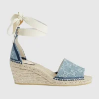 Gucci Women GG Platform Espadrille 776846FACUU4647 (1)