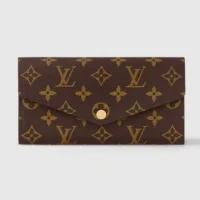 Louis Vuitton LV Women Sarah Wallet-Brown M62236 (1)