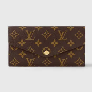 Louis Vuitton LV Women Sarah Wallet-Brown M62236