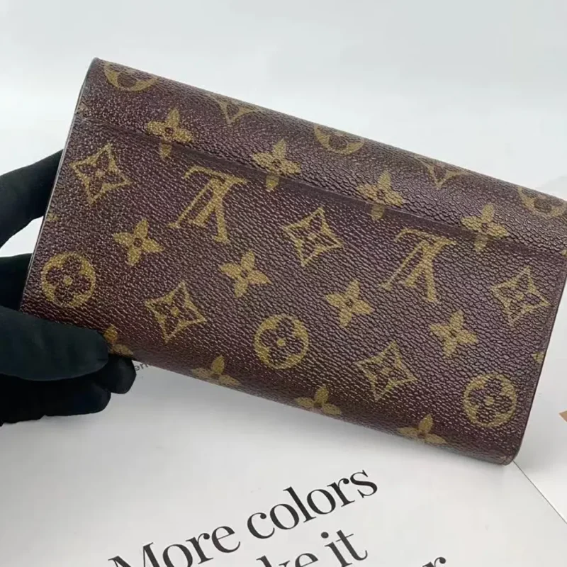 Louis Vuitton LV Women Sarah Wallet-Brown M62236