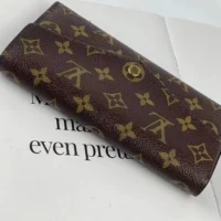 Louis Vuitton LV Women Sarah Wallet-Brown M62236 (1)