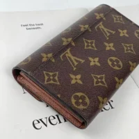 Louis Vuitton LV Women Sarah Wallet-Brown M62236 (1)