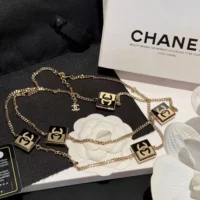 Chanel Women Long Necklace Metal Resin ABD619B16792NY403 (1)