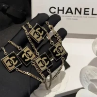 Chanel Women Long Necklace Metal Resin ABD619B16792NY403 (1)