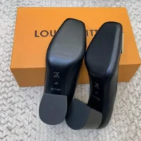 Louis Vuitton Women LV Madeleine Pump Black Calf Leather 5.5cm Heel (1)