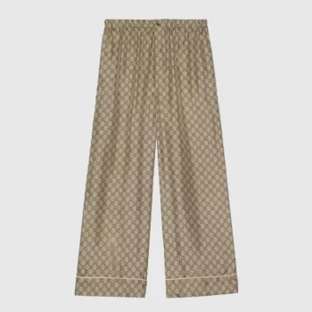 Gucci Men GG Supreme Silk Pant 752917ZANRP2275