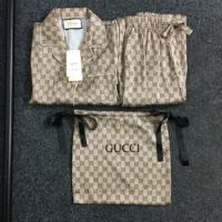 Gucci Men GG Supreme Silk Pant 752917ZANRP2275 (1)