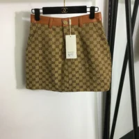 Gucci Women GG Canvas Skirt 743867Z8AV62275 (1)