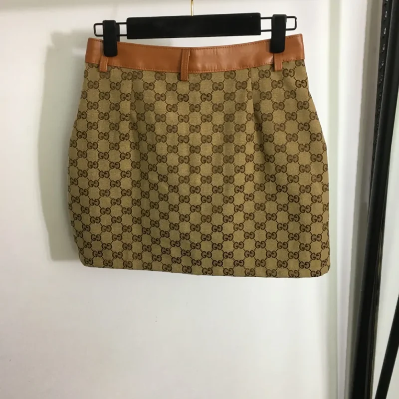 Gucci Women GG Canvas Skirt 743867Z8AV62275