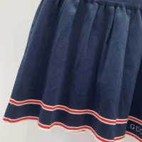 Gucci Women Pleated Skirt with Striped Trim 691712XKD274915 (1)