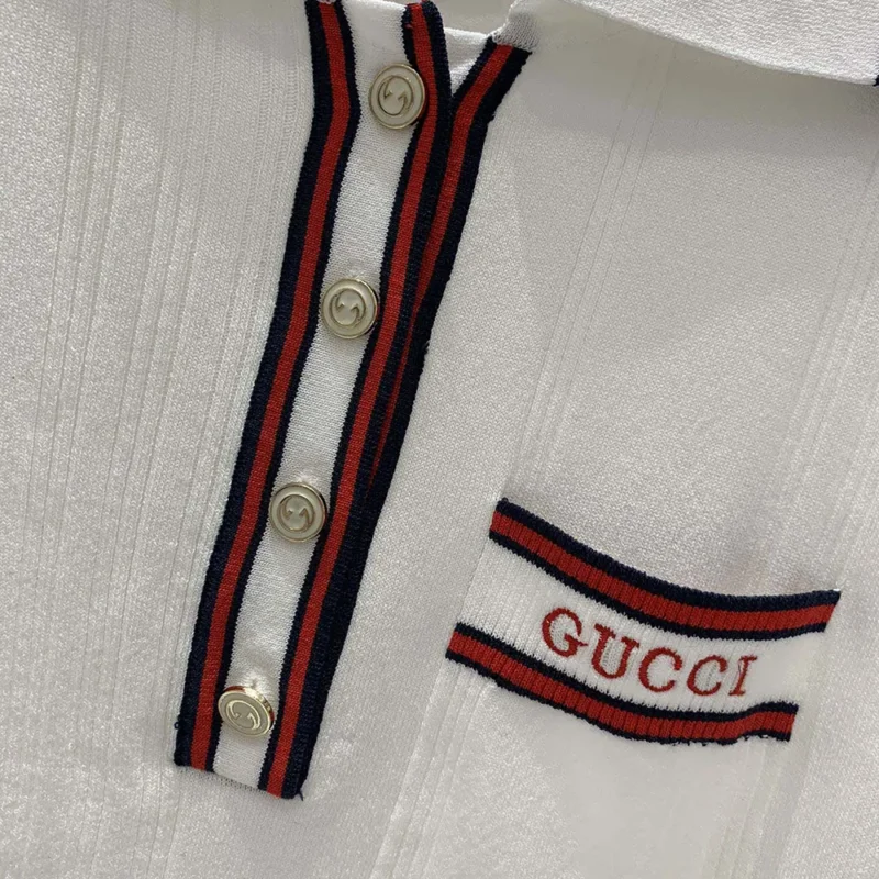 Gucci Women Polo Dress with Web Trim 788864XKD269791