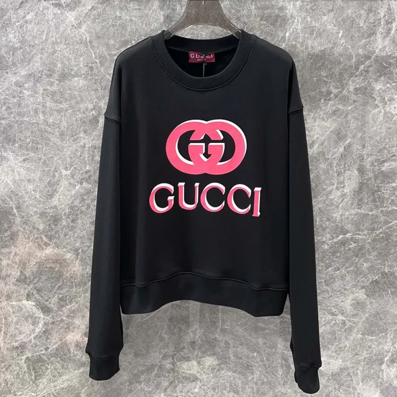 Gucci Women Printed Cotton Jersey Sweatshirt 789582XJGSV1082