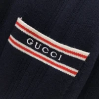 Gucci Women Self Tie Cardigan with Striped Trim 691714XKD264915 (1)