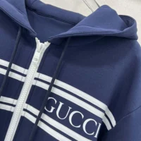 Gucci Women Technical Jersey Hooded Sweatshirt 787939XJGJ51010 (1)